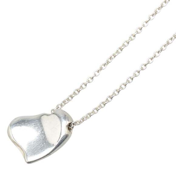 Tiffany & Co. Full Heart Necklace in 925 Sterling Silver for Women